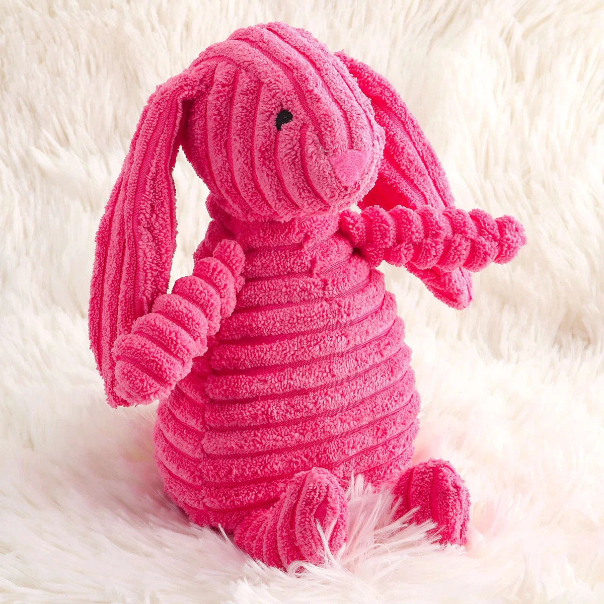 Plush Squeaky Dog Toys Rabbit Shape Durable Chew Sound Dog Toys Doggie Puppy Toy