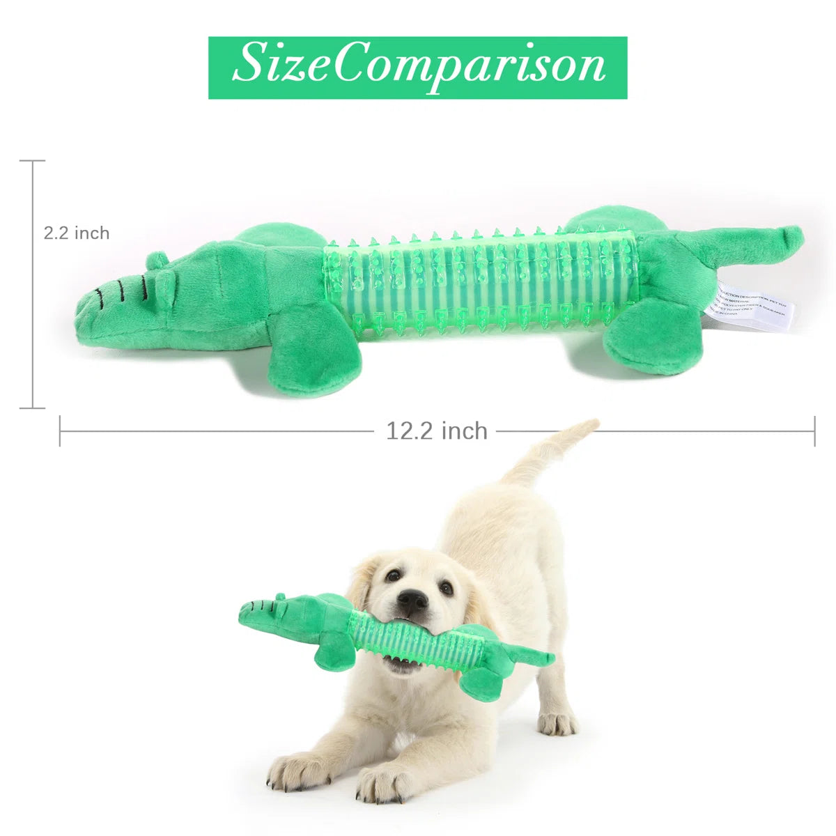 Plush Dog Chew Toy For Puppies And Teething Puppies