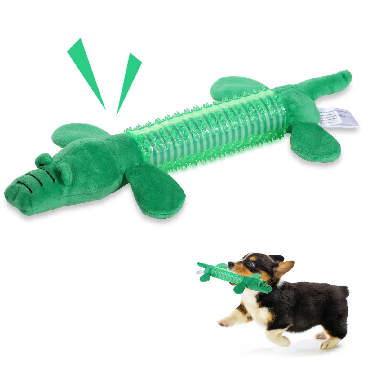 Plush Dog Chew Toy For Puppies And Teething Puppies