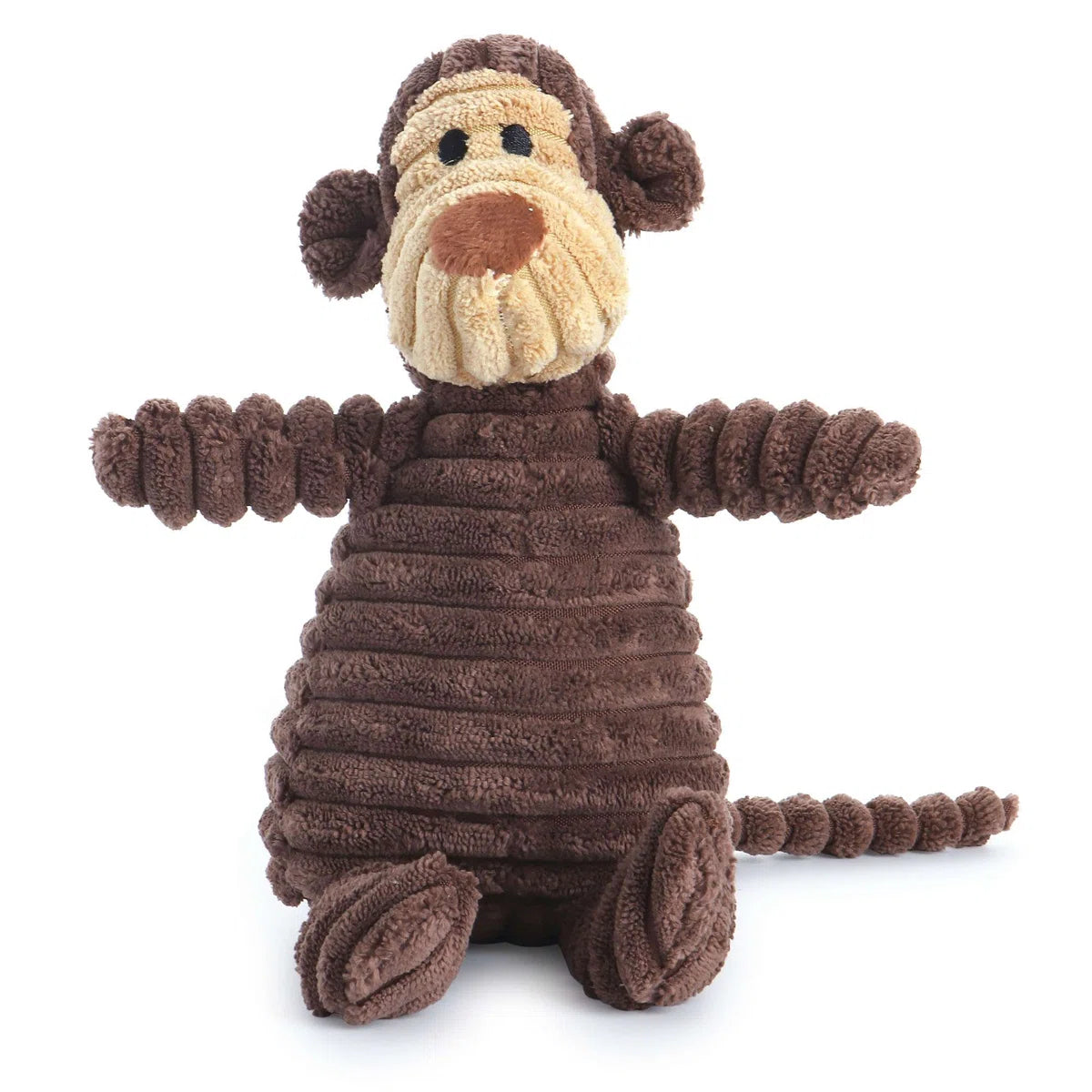 Plush Squeaky Dog Toys Monkey Shape Durable Chew Sound Dog Toys Doggie Puppy Toy